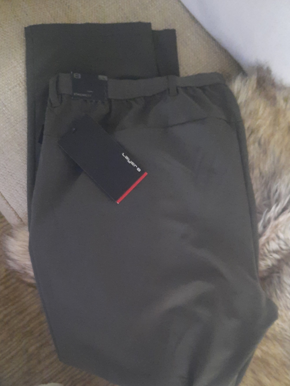 Layer 8 Men's Chinos in Olive